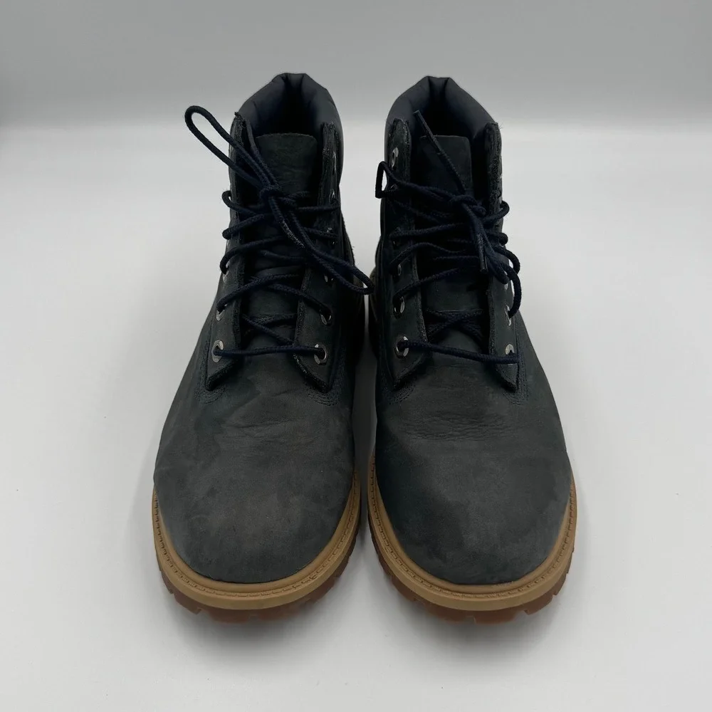 Timberland Navy Blue 6-Inch Premium Waterproof Boots Size 3W NO BOX